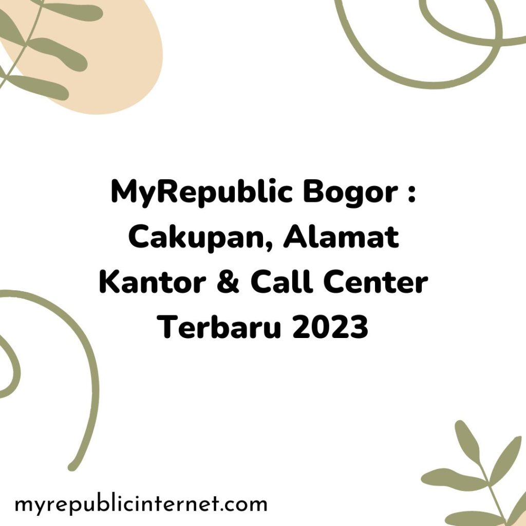 MyRepublic Bogor